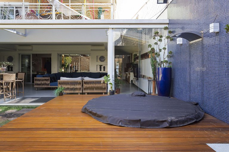 Sao060 - Linda casa para eventos no Butantã