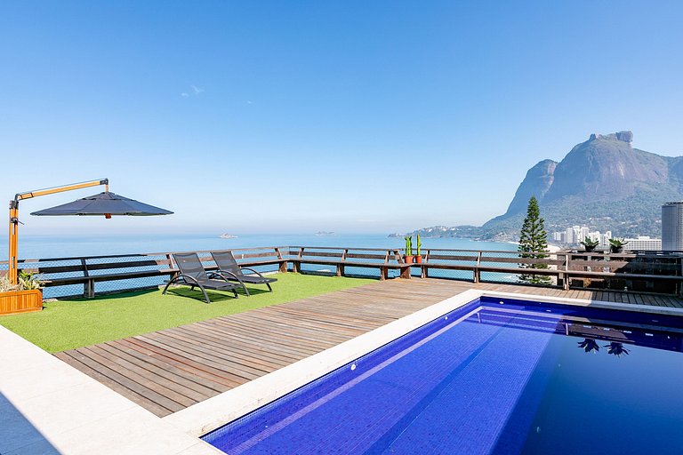 Rio237 - Mansion with spectacular views in São Conrado