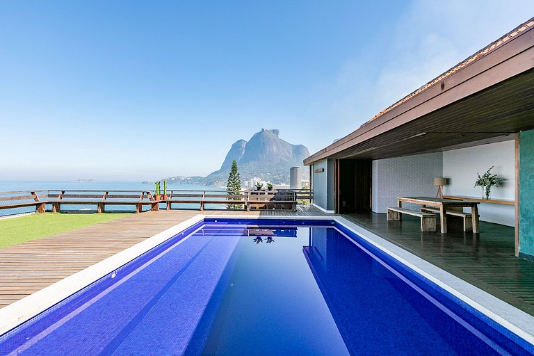 Rio237 - Villa avec des vues spectaculaires à São Conrado