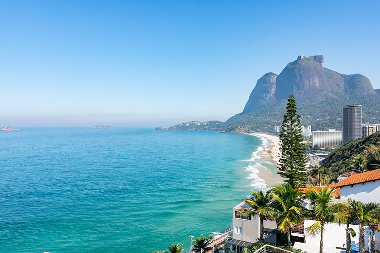 Rio237 - Linda mansão com vista espetacular em São Conrado