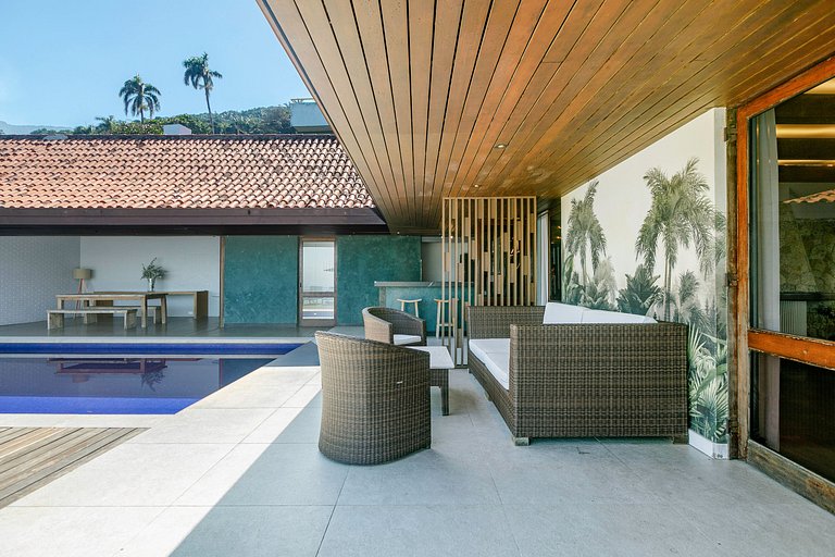 Rio237 - Linda mansão com vista espetacular em São Conrado