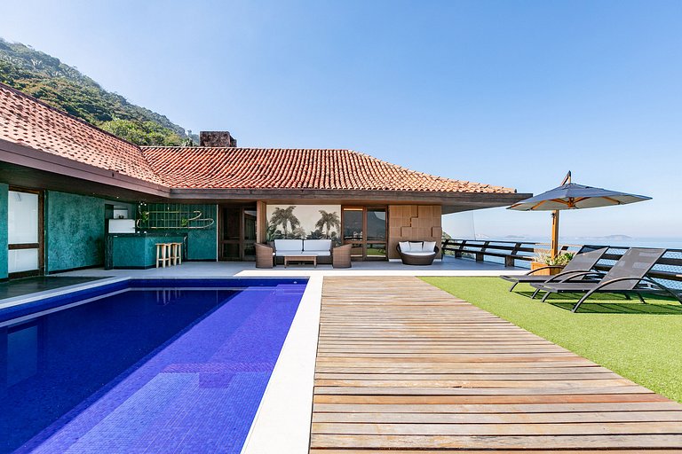 Rio237 - Linda mansão com vista espetacular em São Conrado