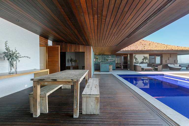 Rio237 - Linda mansão com vista espetacular em São Conrado