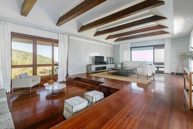 Rio237 - Linda mansão com vista espetacular em São Conrado