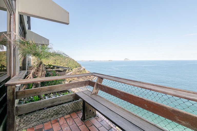 Rio237 - Linda mansão com vista espetacular em São Conrado
