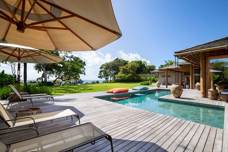 Bah088 - Linda casa com vista mar em Trancoso