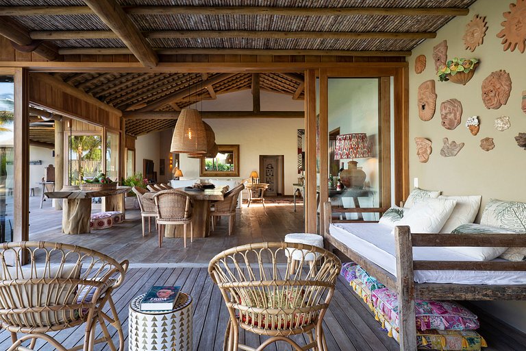 Bah088 - Casa con vista mar en Trancoso