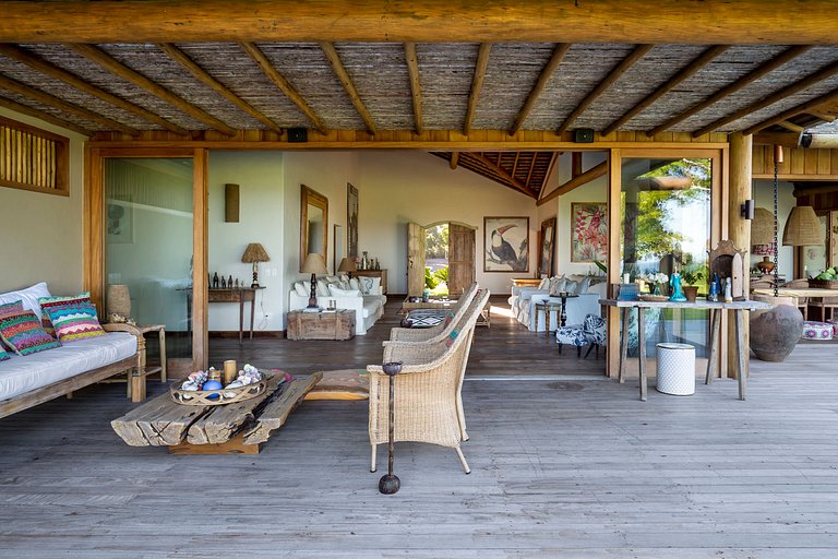 Bah088 - Casa con vista mar en Trancoso