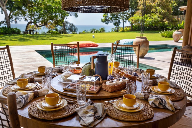 Bah088 - Casa con vista mar en Trancoso