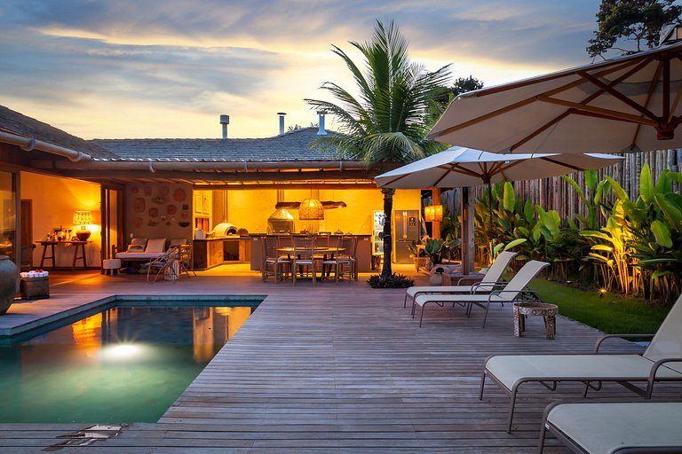 Bah088 - Casa con vista mar en Trancoso