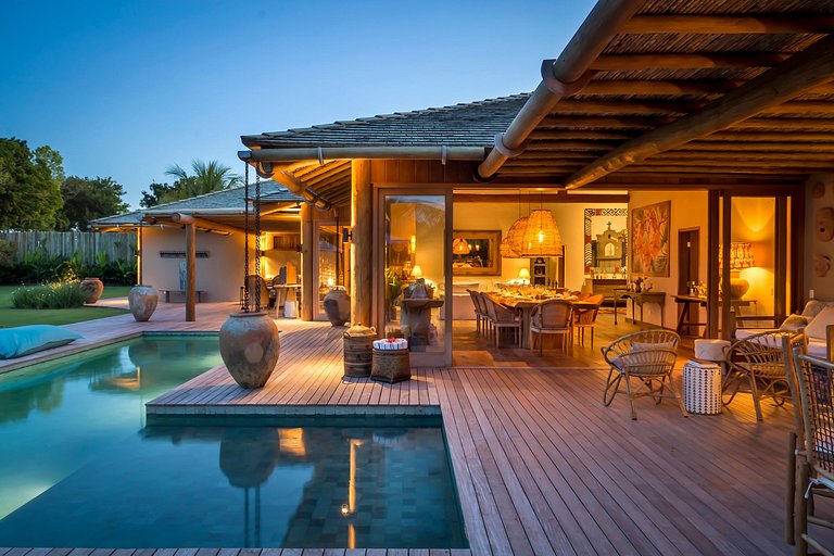 Bah088 - Casa con vista mar en Trancoso