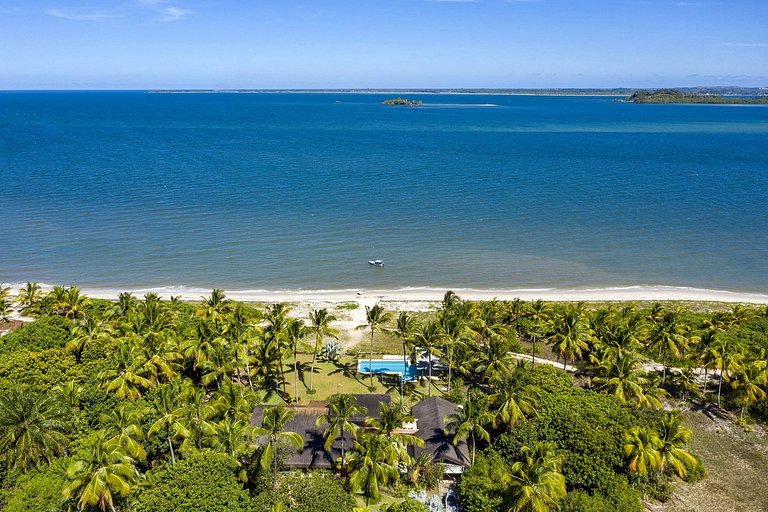 Bah329 - Linda villa beira-mar em Maraú