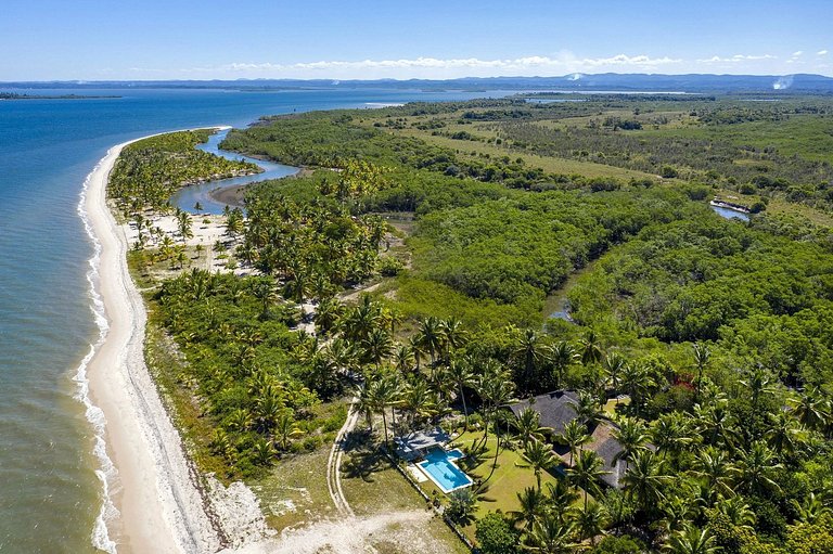 Bah329 - Linda villa beira-mar em Maraú