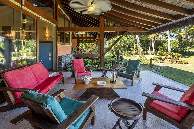 Bah329 - Villa en bord de mer sur à Maraú