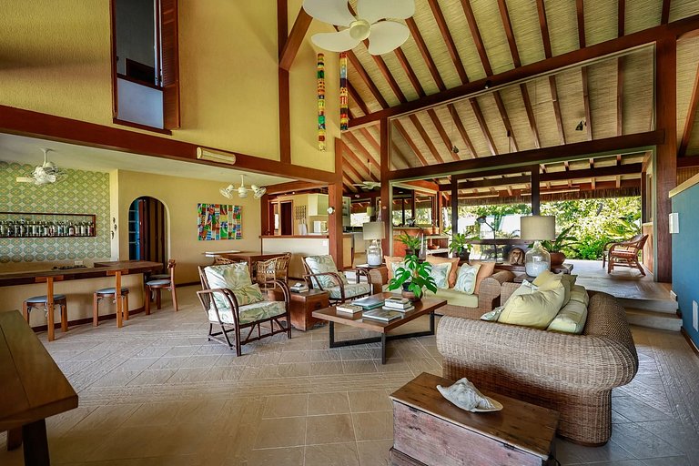 Bah329 - Linda villa beira-mar em Maraú