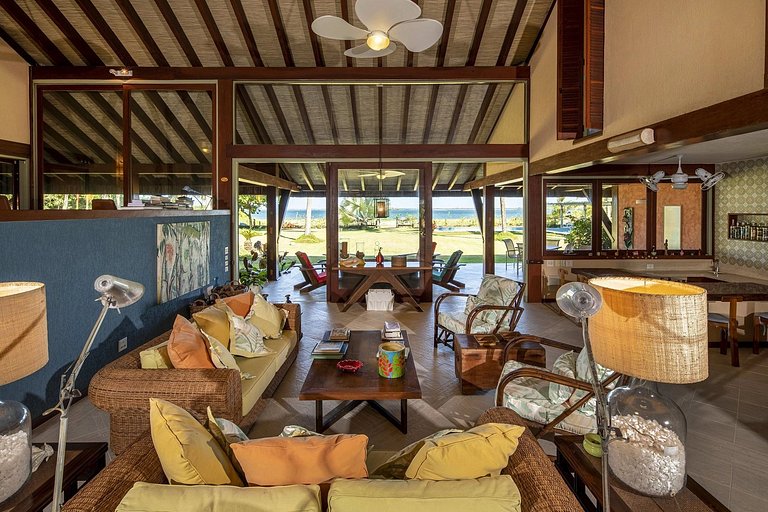 Bah329 - Linda villa beira-mar em Maraú