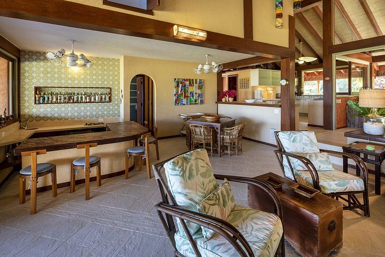 Bah329 - Linda villa beira-mar em Maraú