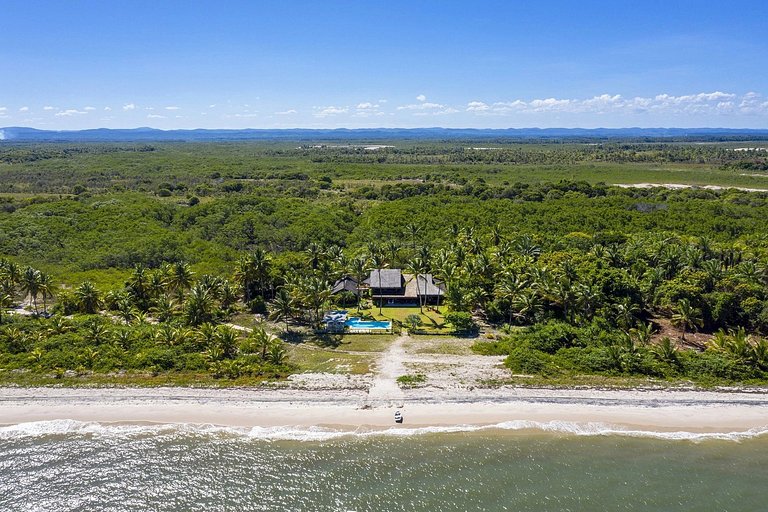 Bah329 - Linda villa beira-mar em Maraú