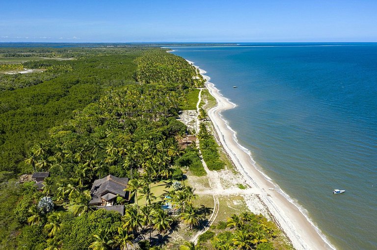 Bah329 - Belle villa en bord de mer à Maraú