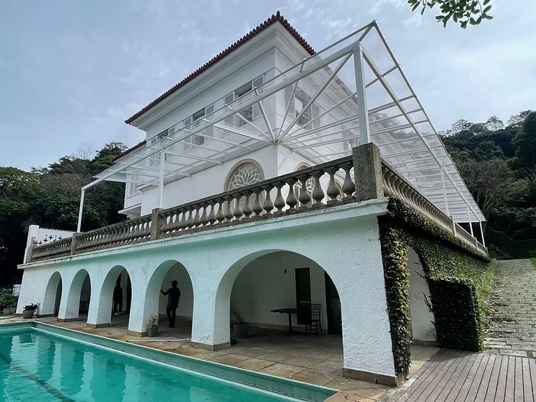 Rio250 - Mansão exuberante no alto de Santa Teresa