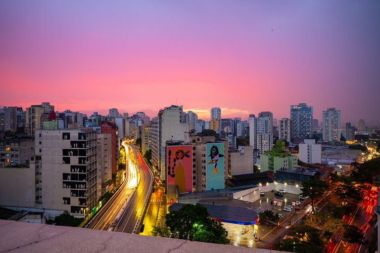 Sao006 - Cobertura em Santa Cecilia, São Paulo