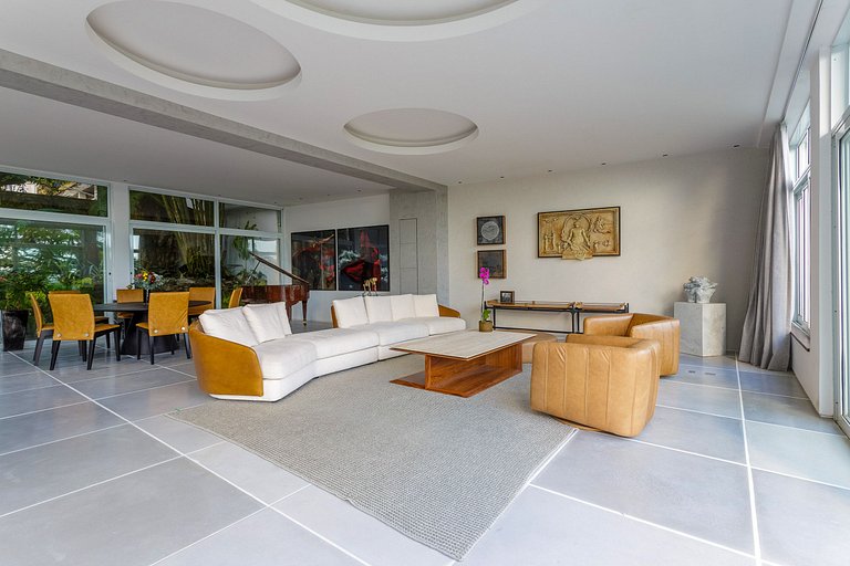 Rio106 - Mansion with incredible ocean views in São Conrado
