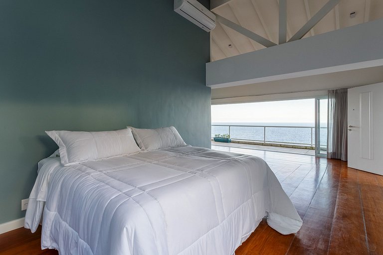 Rio106 - Mansão com vista incrível para o mar em São Conrado