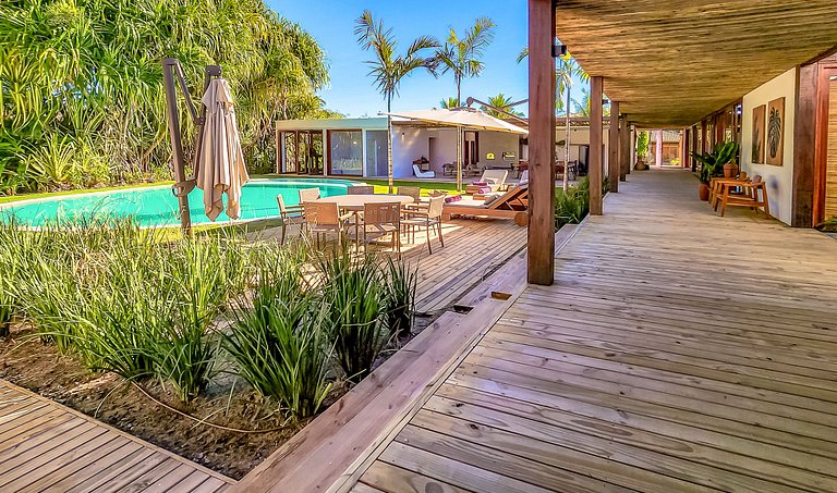 Bah047 - Villa de lujo en condominio Trancoso