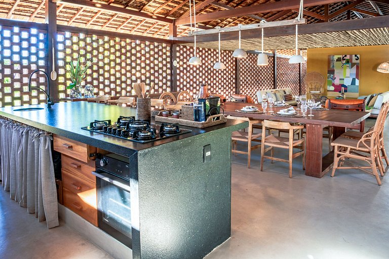 Bah047 - Villa de lujo en condominio Trancoso