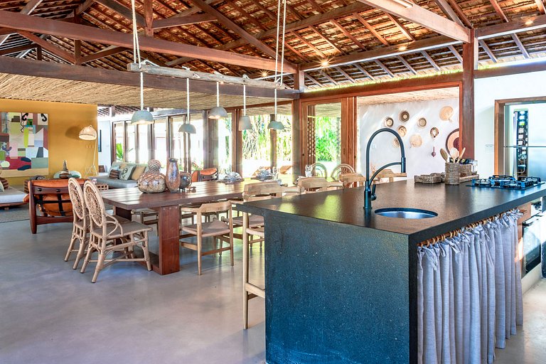 Bah047 - Villa de lujo en condominio Trancoso