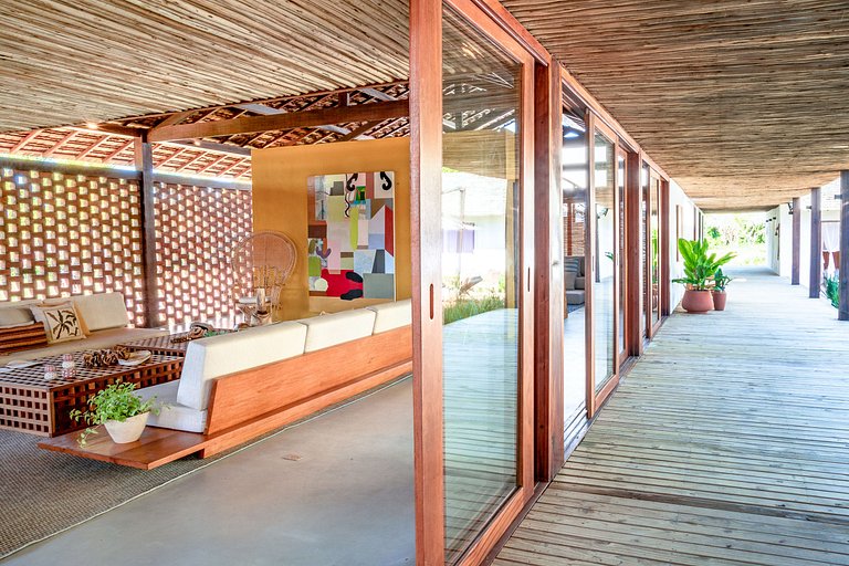 Bah047 - Villa luxuosa em condomínio de Trancoso