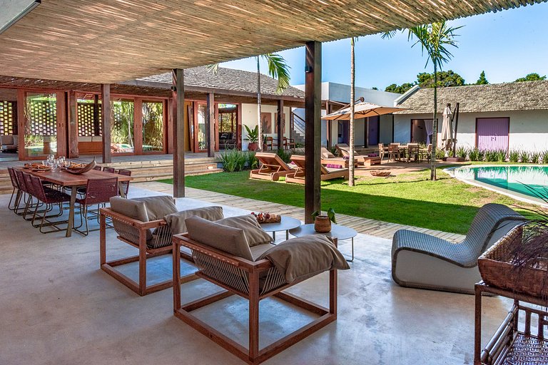 Bah047 - Villa de lujo en condominio Trancoso