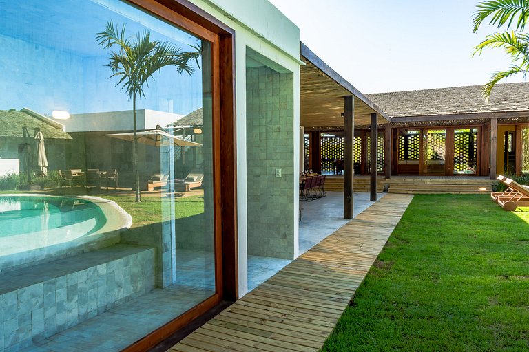 Bah047 - Villa de lujo en condominio Trancoso