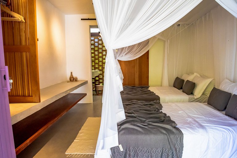 Bah047 - Villa luxuosa em condomínio de Trancoso