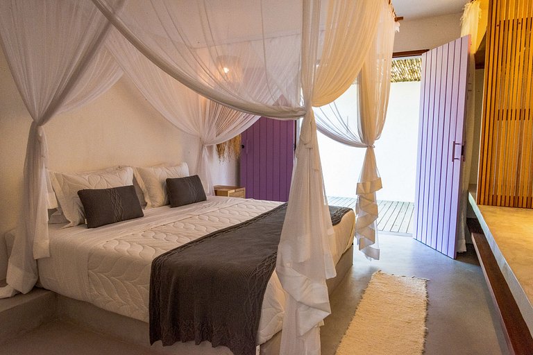 Bah047 - Villa luxuosa em condomínio de Trancoso