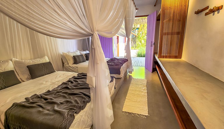 Bah047 - Villa luxuosa em condomínio de Trancoso