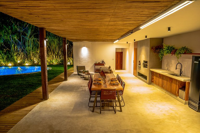 Bah047 - Villa de lujo en condominio Trancoso