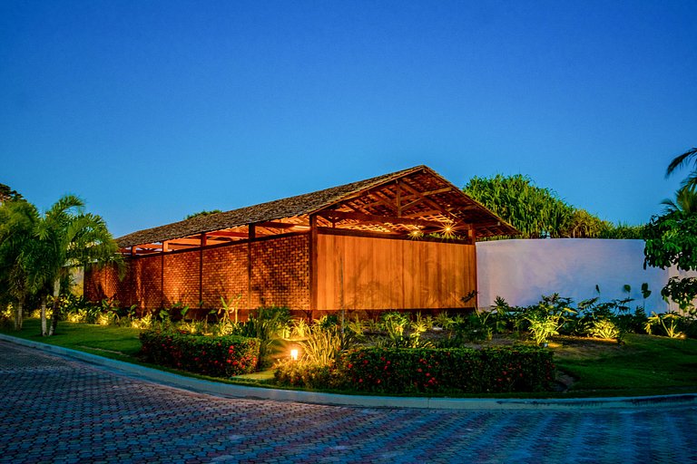 Bah047 - Villa luxuosa em condomínio de Trancoso