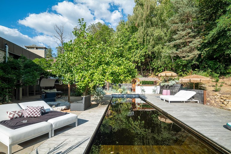 Idf006 - Superbe villa avec piscine privée et jardin