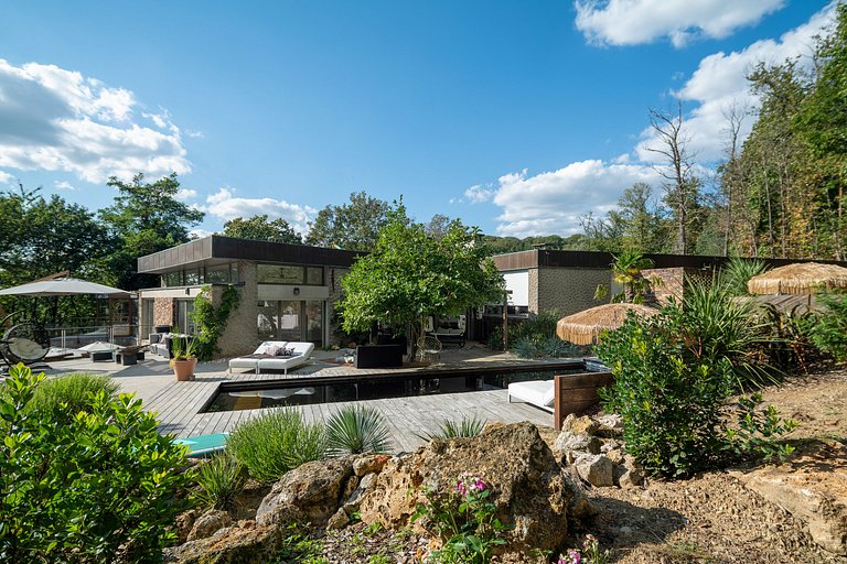Idf006 - Superbe villa avec piscine privée et jardin