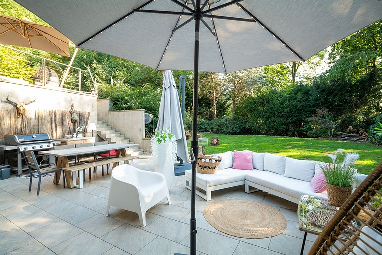 Idf006 - Superbe villa avec piscine privée et jardin