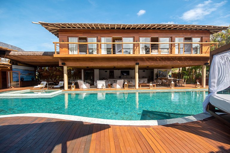 Bah048 - Villa de lujo, rusticidad y modernidad