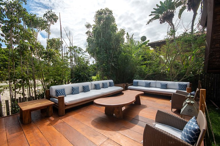 Bah048 - Villa de luxo, rusticidade e modernidade