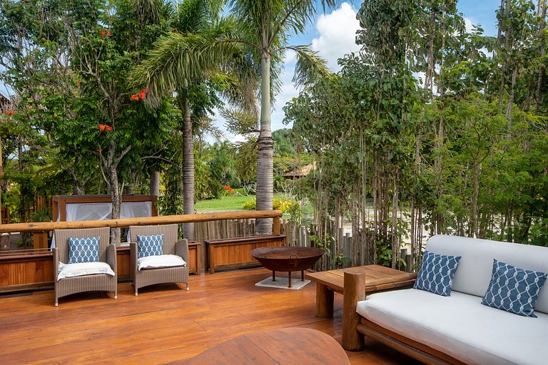 Bah048 - Villa de luxo, rusticidade e modernidade