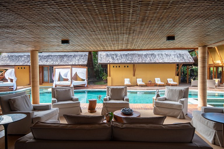 Bah048 - Villa de luxo, rusticidade e modernidade