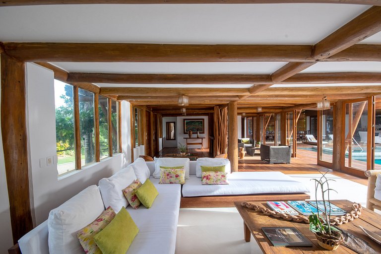 Bah048 - Villa de lujo, rusticidad y modernidad