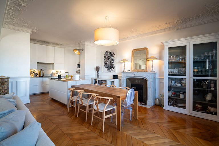 Par059 - Cobertura de luxo em Paris com terraço