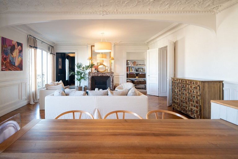 Par059 - Cobertura de luxo em Paris com terraço