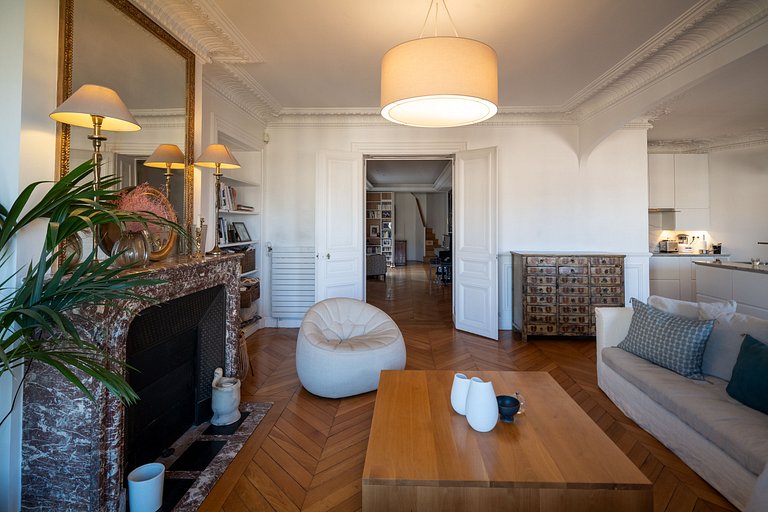 Par059 - Appartement de luxe à Paris avec terrasse