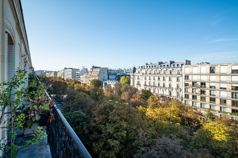 Par059 - Apartamento de lujo con terraza en Paris